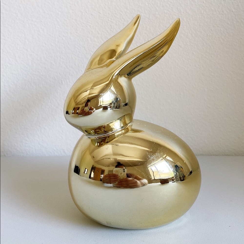 Large Gold Bunny